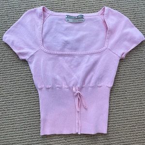 Urban outfitters pink top